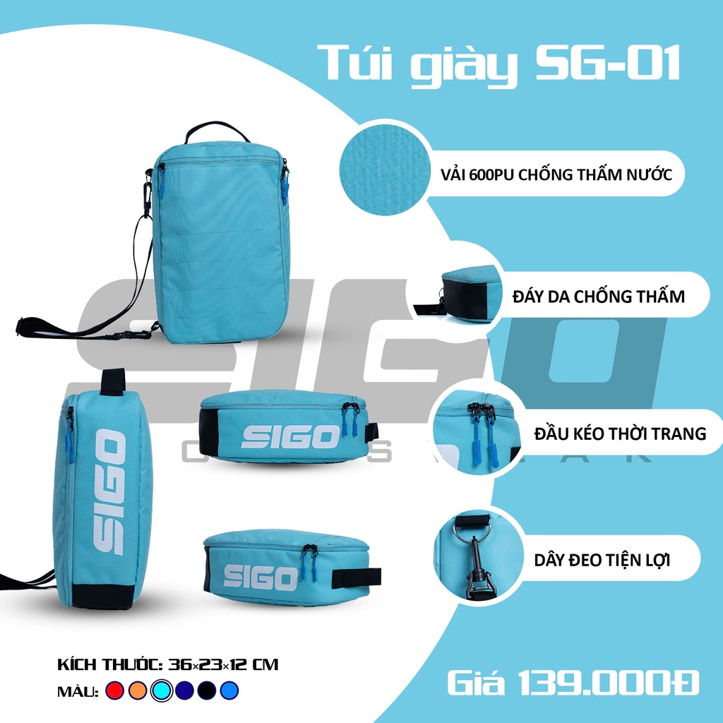 Tui_đung_giay_SIGO_SG-01_Xanh_Ngoc