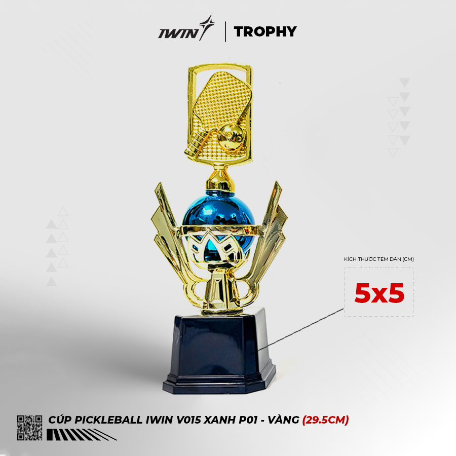 Cúp iWin V015 P01 Xanh