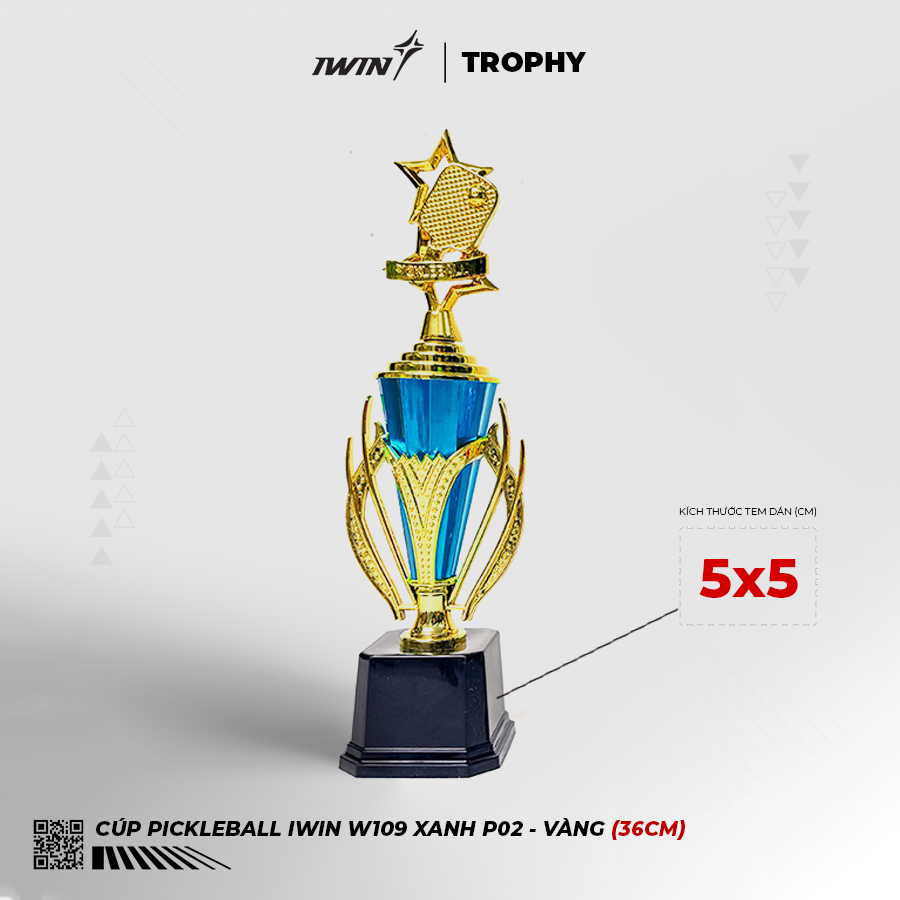 Cúp iWin W109 P02 Xanh